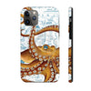 Brown Octopus Vintage Map Case Mate Tough Phone Cases Iphone 11 Pro
