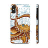 Brown Octopus Vintage Map Case Mate Tough Phone Cases Iphone X
