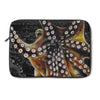 Brown Octopus Vintage Map Chic Laptop Sleeve 13