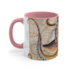 Brown Octopus Vintage Map Compass Art Accent Coffee Mug 11Oz