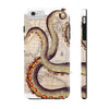 Brown Tentacles Octopus Vintage Map Ink Art Case Mate Tough Phone Cases Iphone 6/6S Plus