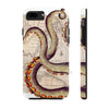 Brown Tentacles Octopus Vintage Map Ink Art Case Mate Tough Phone Cases Iphone 7 8