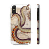 Brown Tentacles Octopus Vintage Map Ink Art Case Mate Tough Phone Cases Iphone X