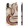 Brown Tentacles Octopus Vintage Map Ink Art Case Mate Tough Phone Cases Iphone Xs Max