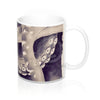 Brown Tentacles Watercolor Art Mug 11Oz