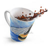 Bumble Bee Watercolor Art Latte Mug Mug