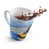 Bumble Bee Watercolor Art Latte Mug Mug