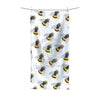 Bumble Bee Watercolor Pattern Polycotton Towel 36 × 72 Home Decor
