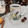 Bumble Bee White Peony Music Art Mug 11Oz