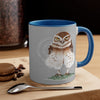 Burrowing Owl Art Accent Coffee Mug 11Oz