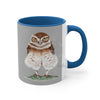 Burrowing Owl Art Accent Coffee Mug 11Oz