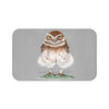 Burrowing Owl Art Bath Mat 34 × 21 Home Decor