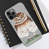 Burrowing Owl Art Case Mate Tough Phone Cases