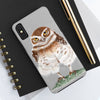 Burrowing Owl Art Case Mate Tough Phone Cases