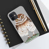 Burrowing Owl Art Case Mate Tough Phone Cases