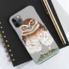 Burrowing Owl Art Case Mate Tough Phone Cases