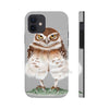 Burrowing Owl Art Case Mate Tough Phone Cases Iphone 12