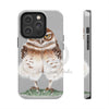 Burrowing Owl Art Case Mate Tough Phone Cases Iphone 14 Pro