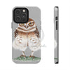 Burrowing Owl Art Case Mate Tough Phone Cases Iphone 14 Pro Max