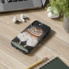 Burrowing Owl Black Art Case Mate Tough Phone Cases