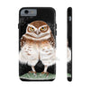 Burrowing Owl Black Art Case Mate Tough Phone Cases Iphone 6/6S