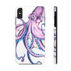 Purple Octopus Dance Ink Art Case Mate Tough Phone Cases