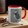 Canadian Birds Series: Atlantic Puffin Art Accent Coffee Mug 11Oz