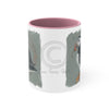 Canadian Birds Series: Atlantic Puffin Art Accent Coffee Mug 11Oz Pink /