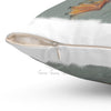 Canadian Birds Series: Atlantic Puffin Art Square Pillow Home Decor