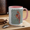 Canadian Birds Series: Red Cardinal Art Accent Coffee Mug 11Oz