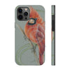 Canadian Birds Series: Red Cardinal Art Case Mate Tough Phone Cases Iphone 12 Pro Max