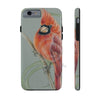 Canadian Birds Series: Red Cardinal Art Case Mate Tough Phone Cases Iphone 6/6S