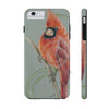 Canadian Birds Series: Red Cardinal Art Case Mate Tough Phone Cases Iphone 6/6S Plus