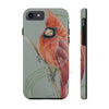 Canadian Birds Series: Red Cardinal Art Case Mate Tough Phone Cases Iphone 7 8