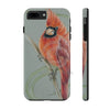 Canadian Birds Series: Red Cardinal Art Case Mate Tough Phone Cases Iphone 7 Plus 8