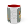 Canadian Birds Series: Rufous Hummingbird Art Accent Coffee Mug 11Oz Red /
