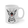 Cat Kitten Roar Ink Art Mug 11Oz
