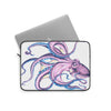 Purple Octopus Dance Ink Art Laptop Sleeve