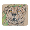 Cheetah Portrait Drawing Art Tan Sherpa Blanket Home Decor