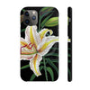 Chic Vintage Floral Lily Art Case Mate Tough Phone Cases Iphone 11 Pro