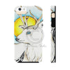 Chic White Deer Ink Art Case Mate Tough Phone Cases Iphone 5/5S/5Se