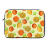 Citrus Fruit Pattern Collage Laptop Sleeve 13