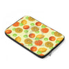 Citrus Fruit Pattern Collage Laptop Sleeve