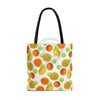 Citrus Fruit Pattern White Chic Tote Bag Bags
