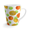 Citrus Fruit White Latte Mug 12Oz Mug
