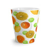 Citrus Fruit White Latte Mug Mug