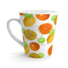 Citrus Fruit White Latte Mug Mug
