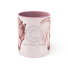 Classic Andalusian Horse Fine Art Accent Coffee Mug 11Oz Pink /