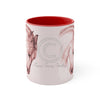 Classic Andalusian Horse Fine Art Accent Coffee Mug 11Oz Red /