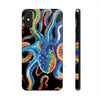 Colorful Octopus Black Case Mate Tough Phone Cases Iphone Xs